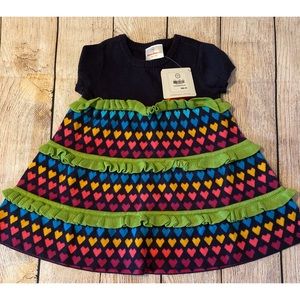 Hanna Andersson navy sweater dress size 90 NWT’s